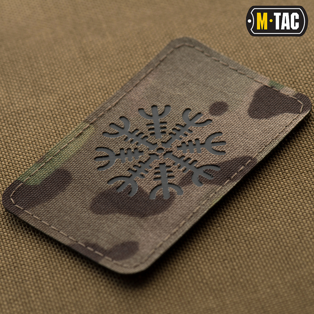 Нашивка M-Tac Шолом Жаху Laser Cut Multicam/Black Фото 2